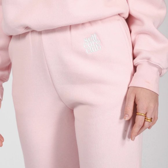 Midnight Paloma x Brunette the Label Pink Joggers NWT Size XL - Picture 2 of 2